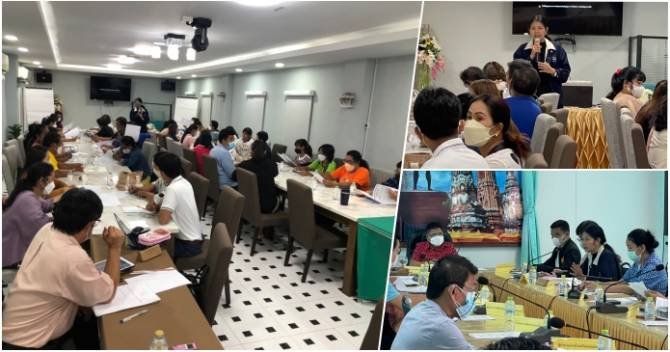 บพท.สถาบันวิทยาลัยชุมชน เดินหน้าขับเคลื่อนสวัสดิการครอบคลุม อ.สรรคบุรี